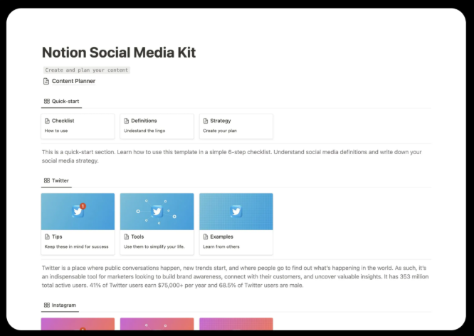 Social Media Kit